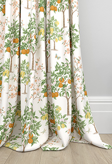 Lemon Grove, Mandarin - Made to Measure Curtain